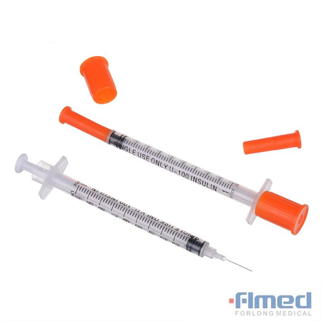 Jeringuilla médica disponible de la insulina con la aguja 31G